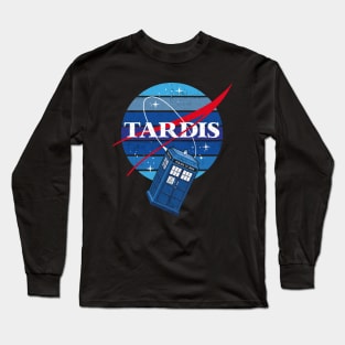 Nasa Tardis parody Space Long Sleeve T-Shirt